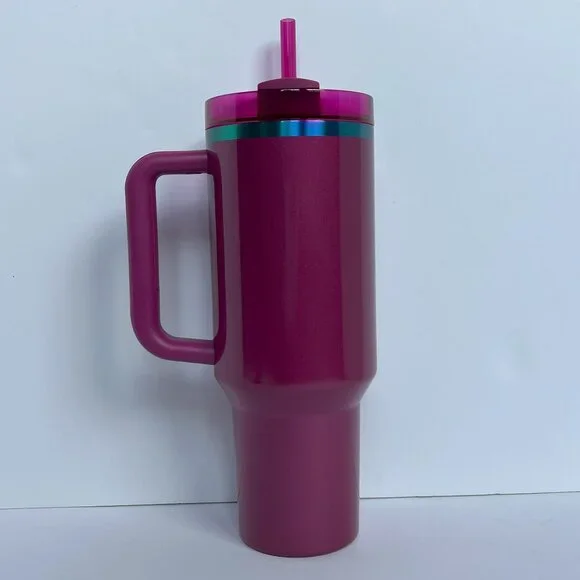 STANLEY Berry Truffle 40 oz Quencher Valentine's Day NEW IN BOX Limited Edition - Picture 7 of 16